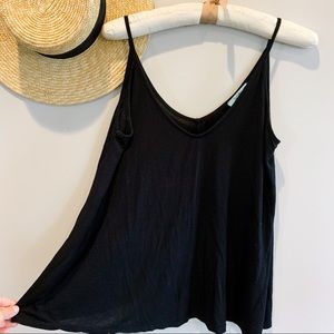 Flowy Black Cami